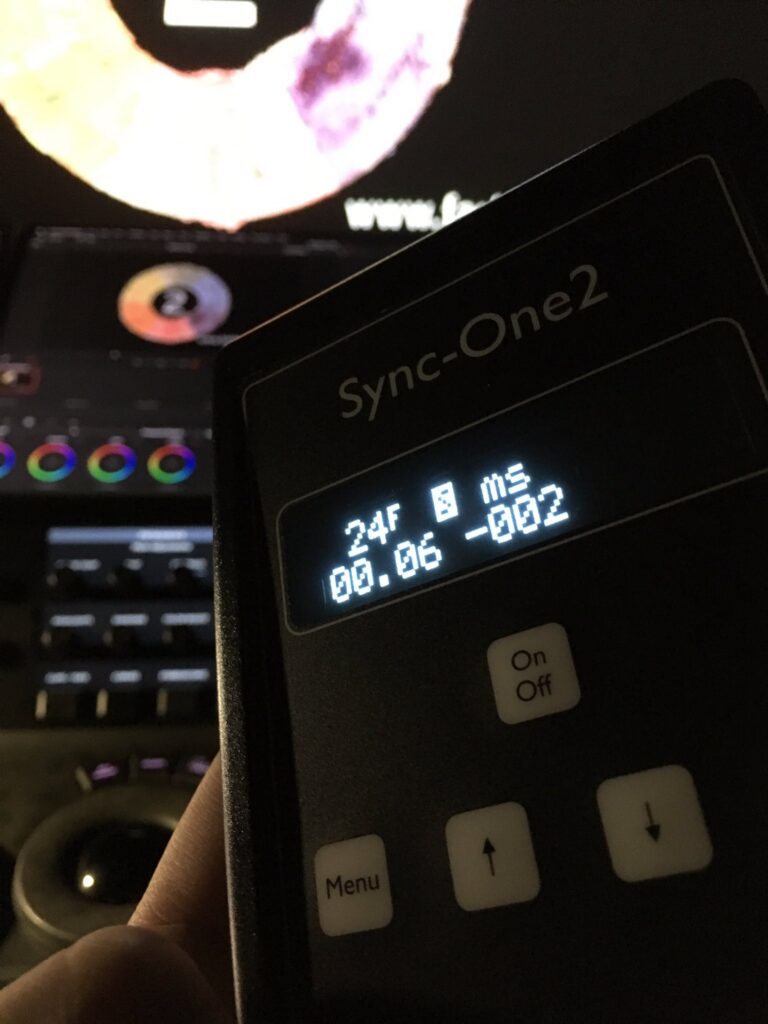 Sync-One2 in use