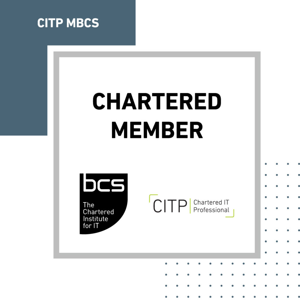 BCS Chartered IT professional logo